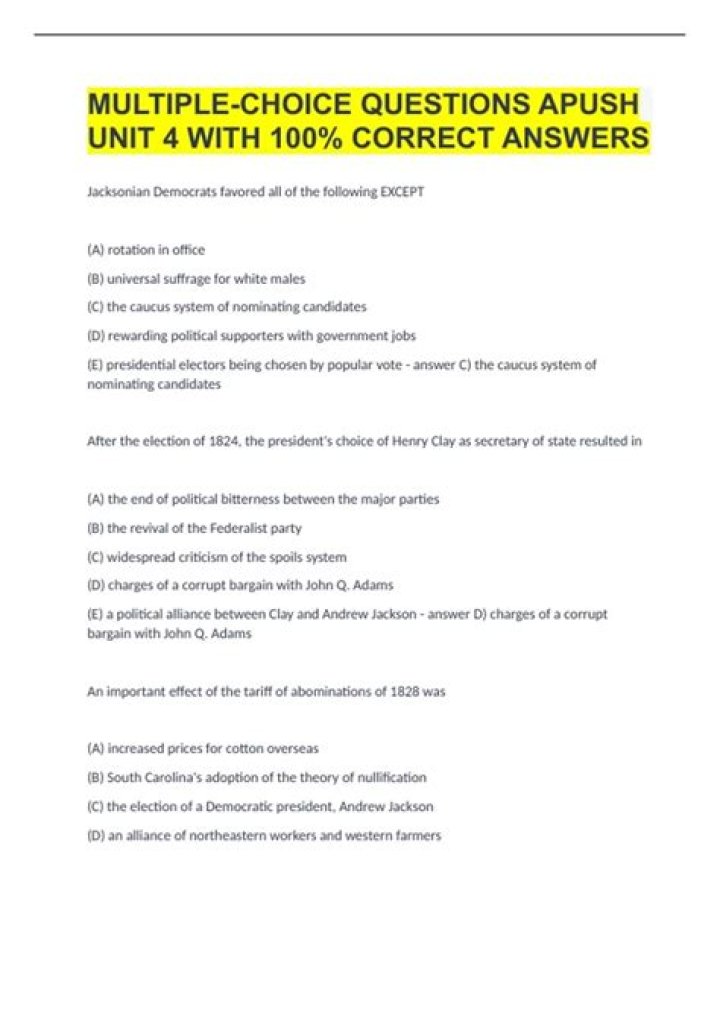 AP Gov Practice Test Multiple Choice PDF – Instant Download