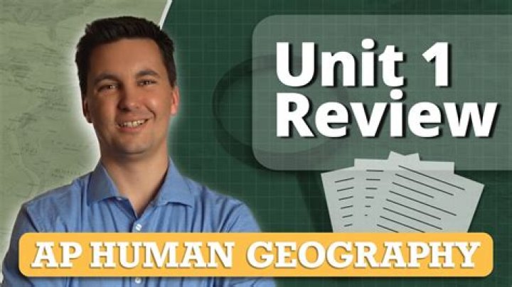 AP Human Geography Unit 1 Test PDF: Full Practice & Study Guide