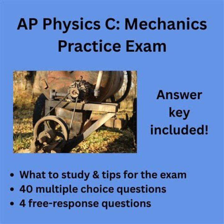 AP Mechanics C Practice Test PDF – Boost Your Exam Readiness