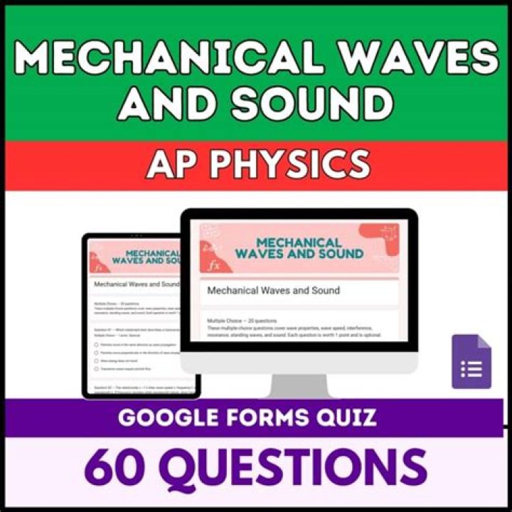 AP Physics Mechanical Waves Practice Test PDF: Download Free Worksheet & Exam Simulator