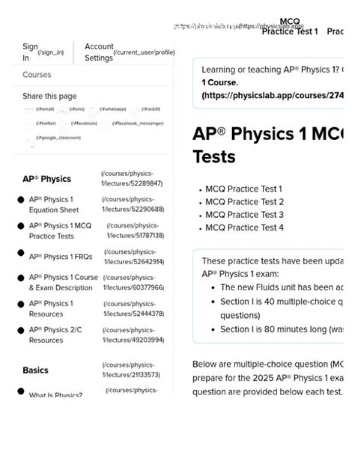 AP Physics Practice Tests PDF – Master Exam Readiness