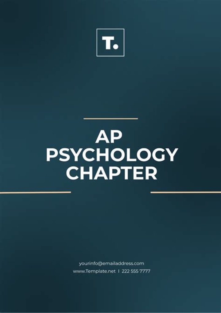 AP Psychology Chapter 1 Test PDF – Practice Exam & Study Guide
