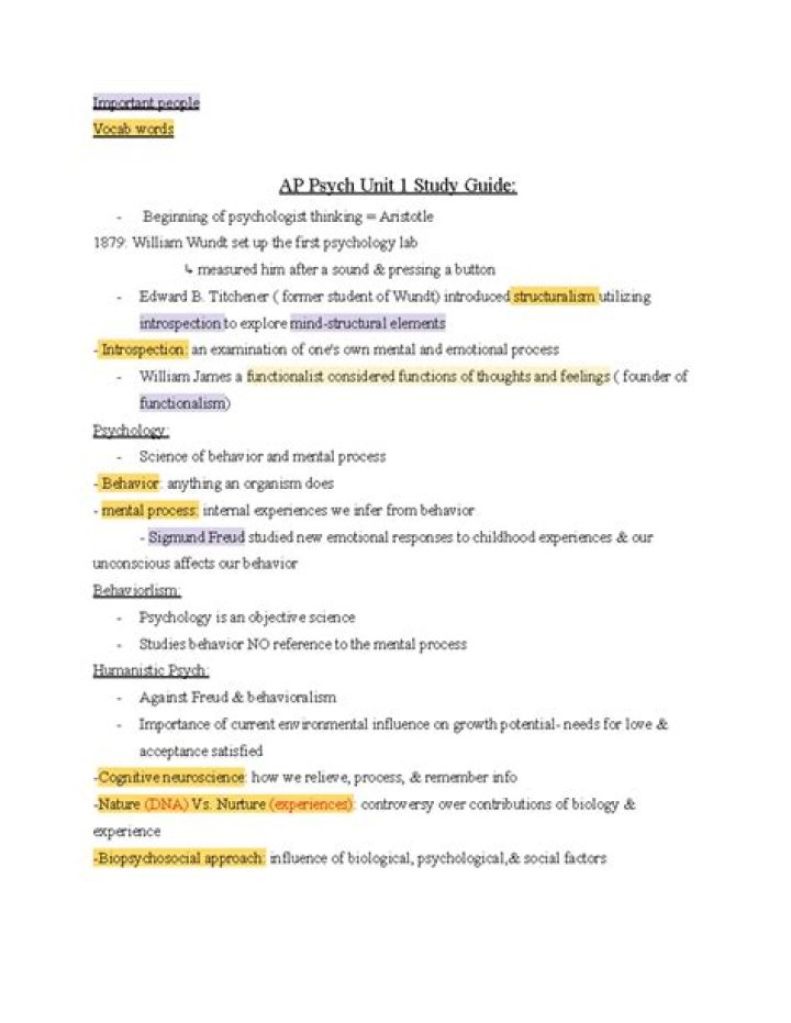 AP Psychology Unit 11 Test PDF: Practice Exam & Study Guide