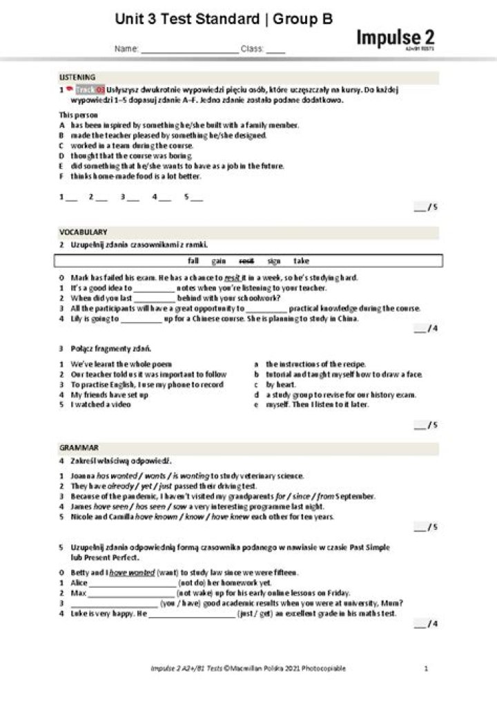 AP Psychology Unit 3 Test PDF Answers: Complete Study Guide & Answers