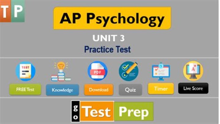 AP Psychology Unit 3 Test PDF – Free Practice Exam & Study Guide