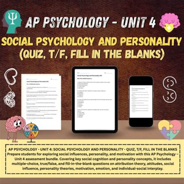 AP Psych Unit 4 Test PDF Answers – Complete Study Guide