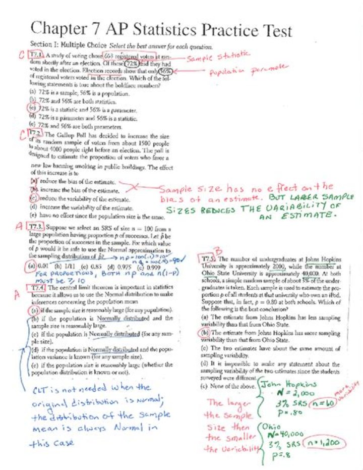 AP Stats Practice Test PDF – Free Download for Exam Success