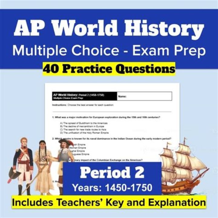 AP World History 1450–1750 Test PDF: Full Practice Exam with Answers