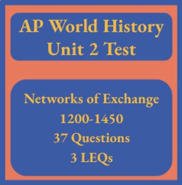 AP World History Unit 2 Test PDF: Practice Exam & Study Guide