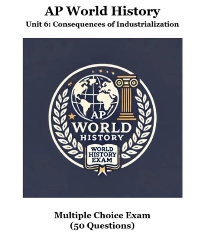 AP World History Unit 6 Test PDF – Free Practice Questions & Answers