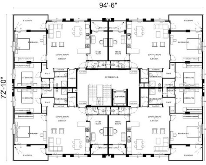 Download Free Apartment Building Plan PDF for Easy Construction