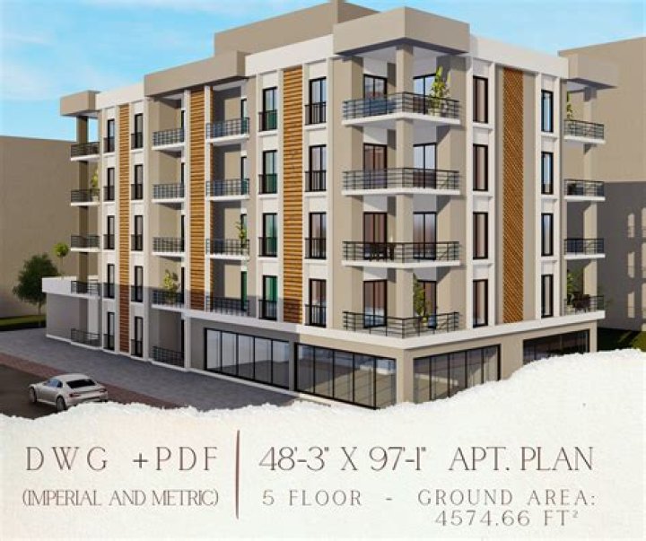 Free Apartment Building Plans PDF for Instant Construction