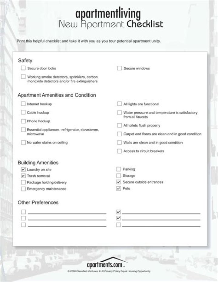 Apartment Questions Checklist PDF: Avoid Common Mistakes
