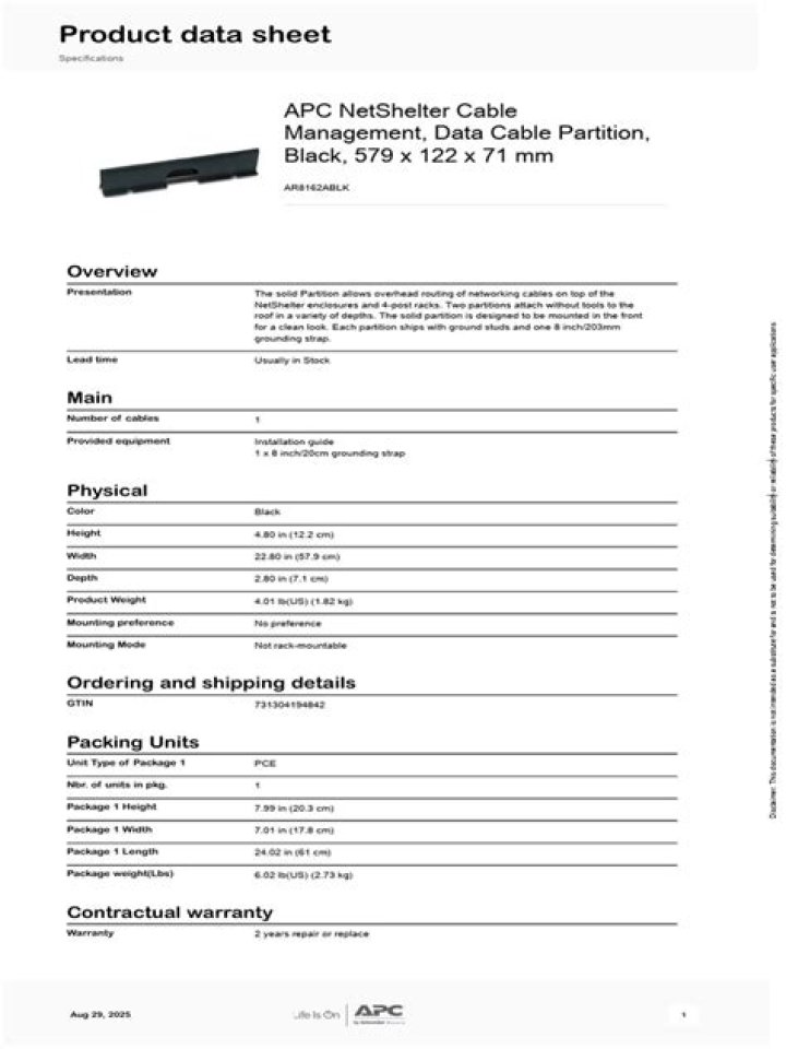 APC Cable Management PDF: Organize & Protect Data Cables Easily
