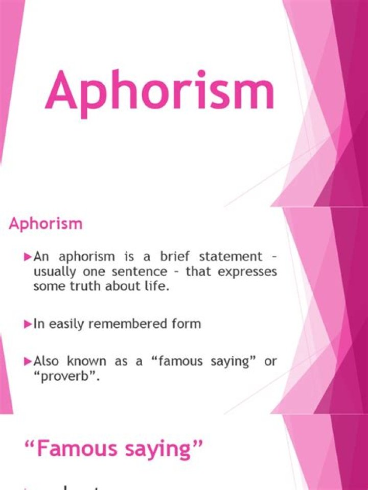 Essential Aphorism List PDF: Timeless Wisdom in One Download