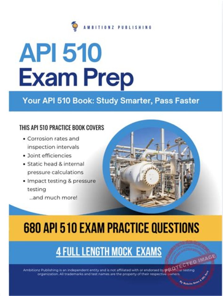 API 510 Exam Questions & Answers PDF: Complete Study Guide