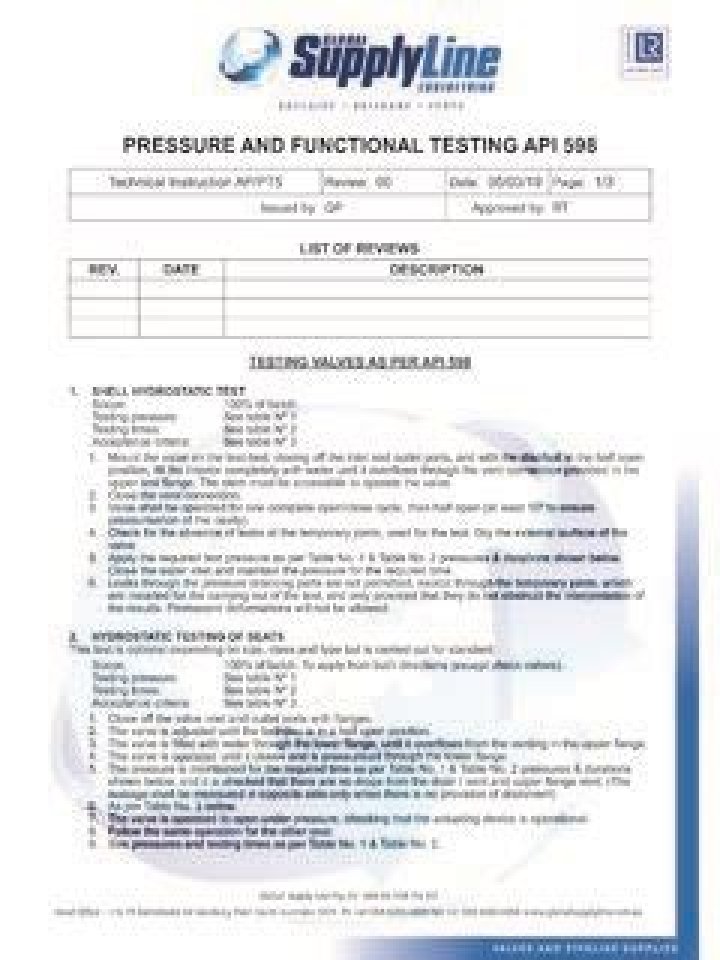 API 598 Testing Standard PDF – Official Compliance Guide