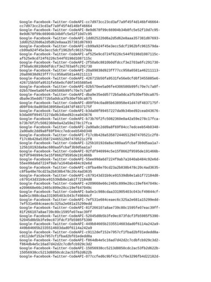 Download API Codes List PDF Easily