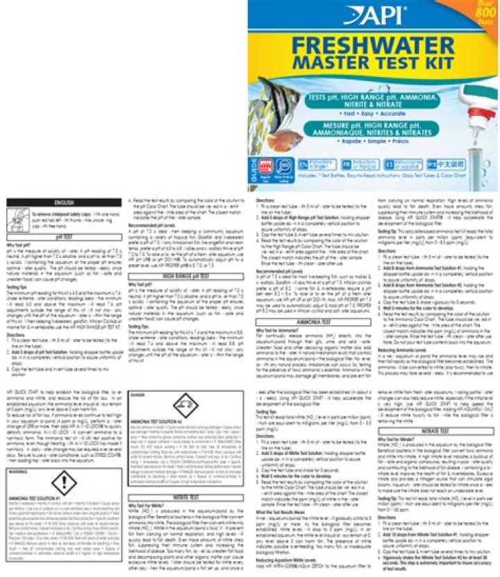 How to Use API Freshwater Test Kit: Step-by-Step PDF Instructions