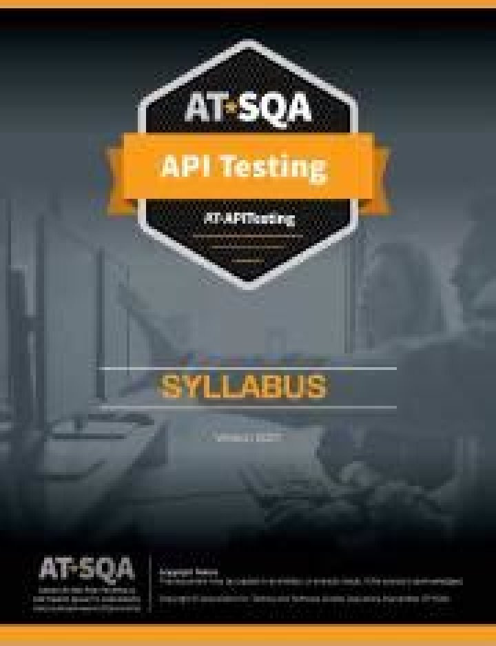 Comprehensive API Testing Syllabus PDF for Mastery