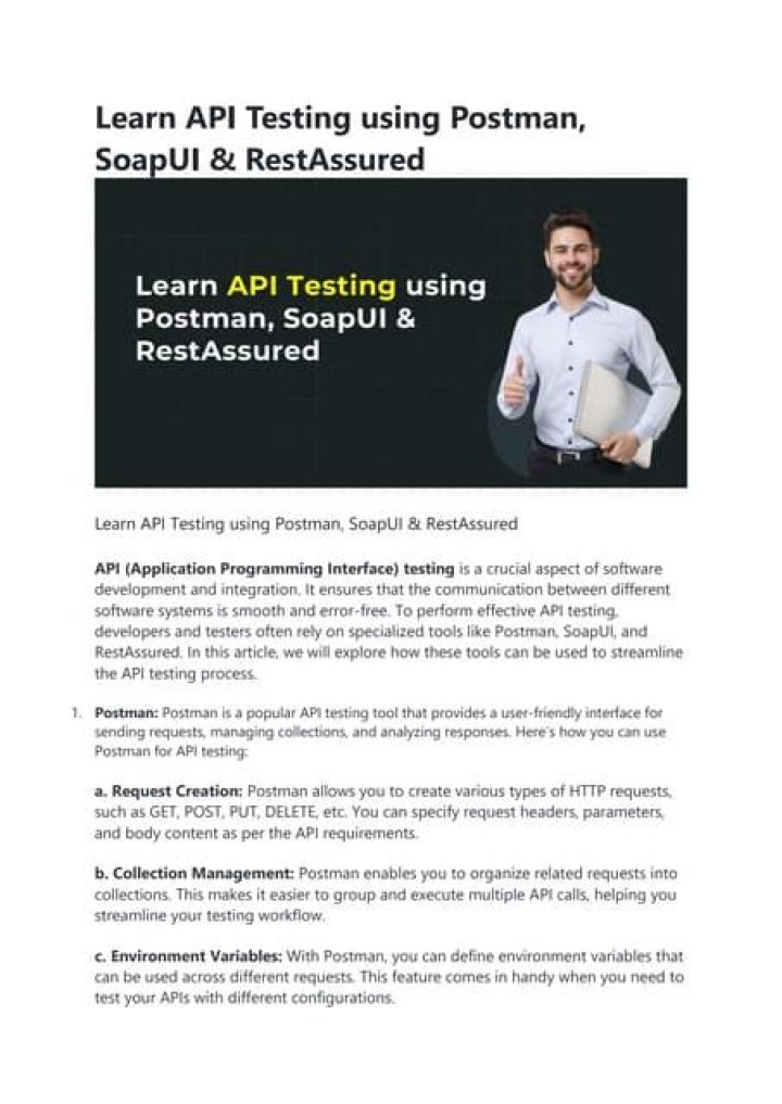 Master API Testing with Postman: PDF Reporting Guide