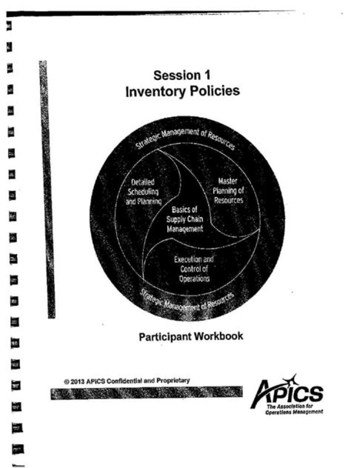 APICS Inventory Management PDF: Essential Guide for Stock & Supply Chain Control
