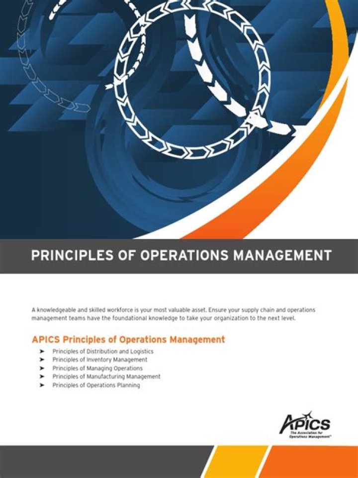 APICS Principles of Operations Management: Essential PDF Guide