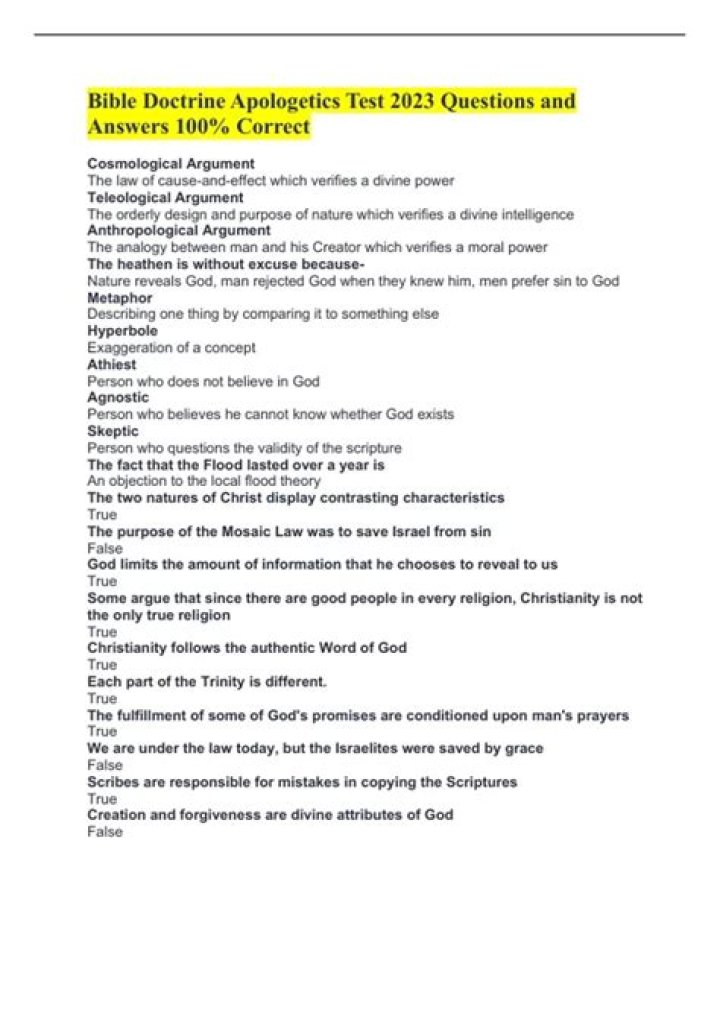 Apologetics Questions & Answers PDF: Expert Responses to Faith Challenges