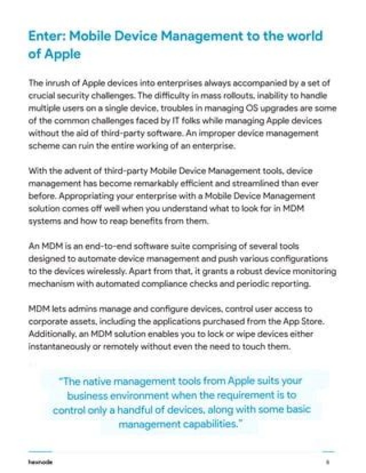 Apple Device Management PDF: Streamline iOS & macOS Setup & Control