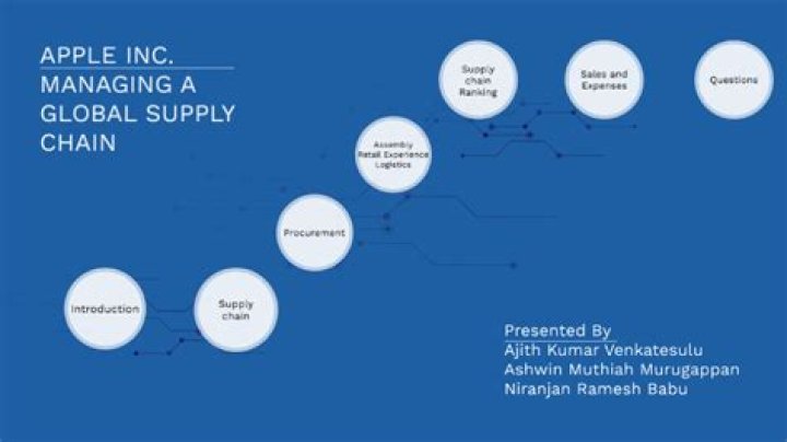 Apple Inc Managing a Global Supply Chain: Case Study PDF Analysis
