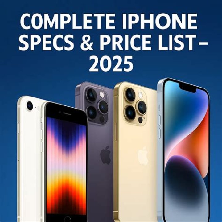 Apple iPhone Price List in India PDF 2024