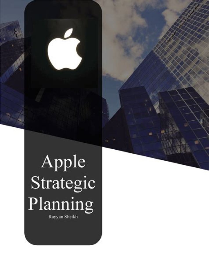 Apple Strategic Plan PDF: Execution, Growth & Innovation
