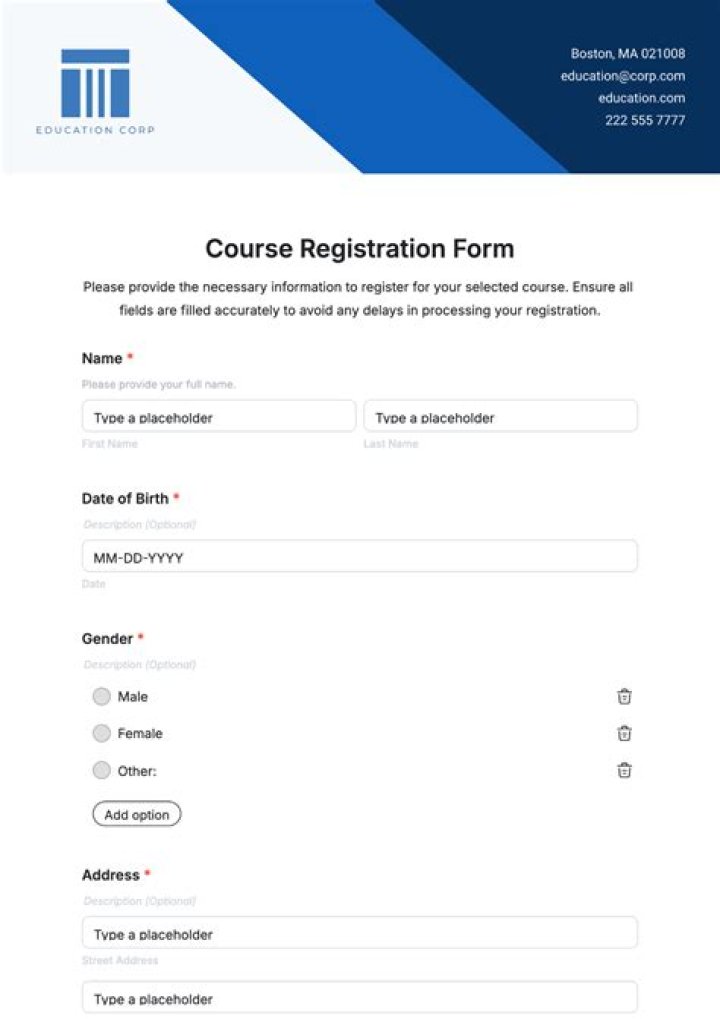 Download Application Form for Common Proficiency Test Course – PDF