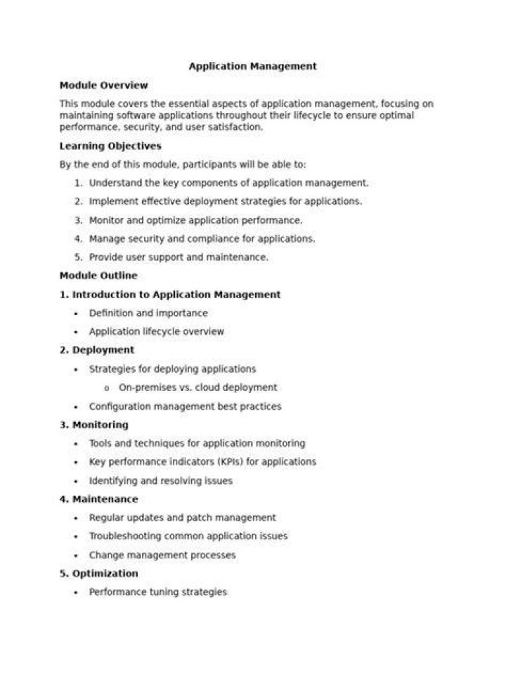 Master Application Management with PDF Templates