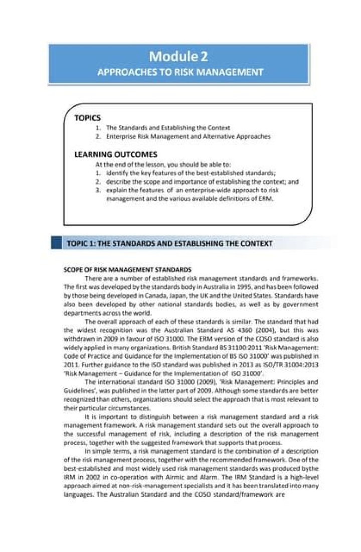 Key Approaches to Risk Management PDF: Expert Insights & Strategies