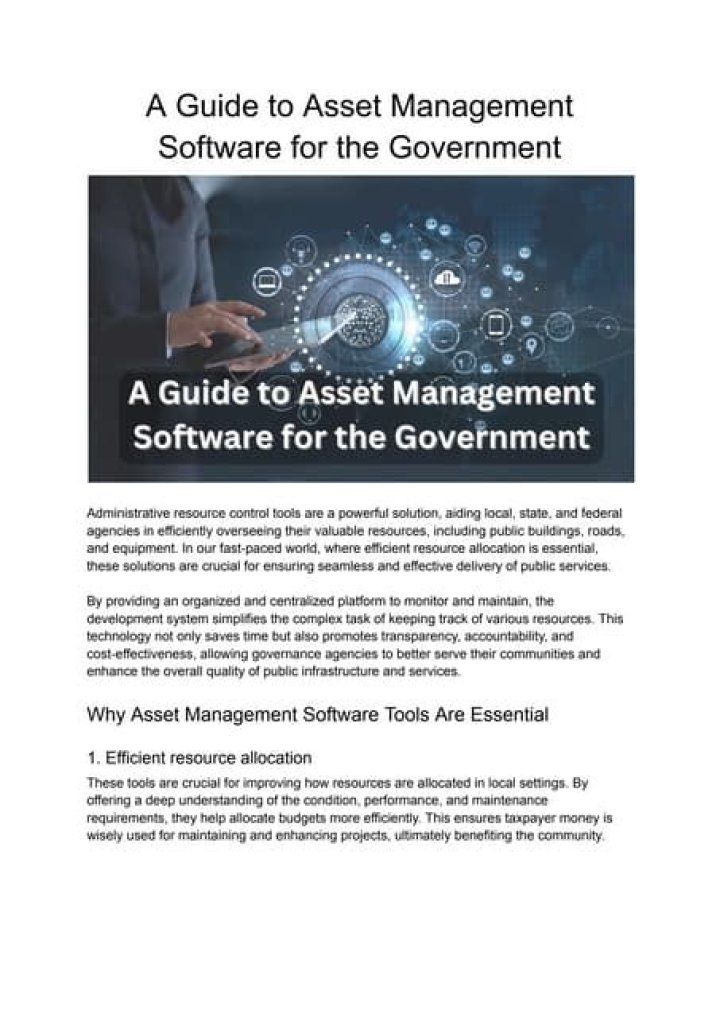 APS Asset Management PDF: Streamline Operations with Expert Guidance