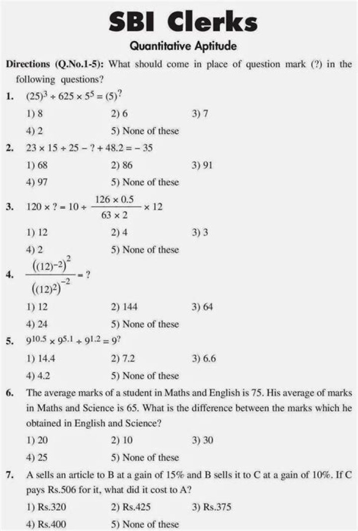 Free Aptitude Questions PDF Download for Job Readiness