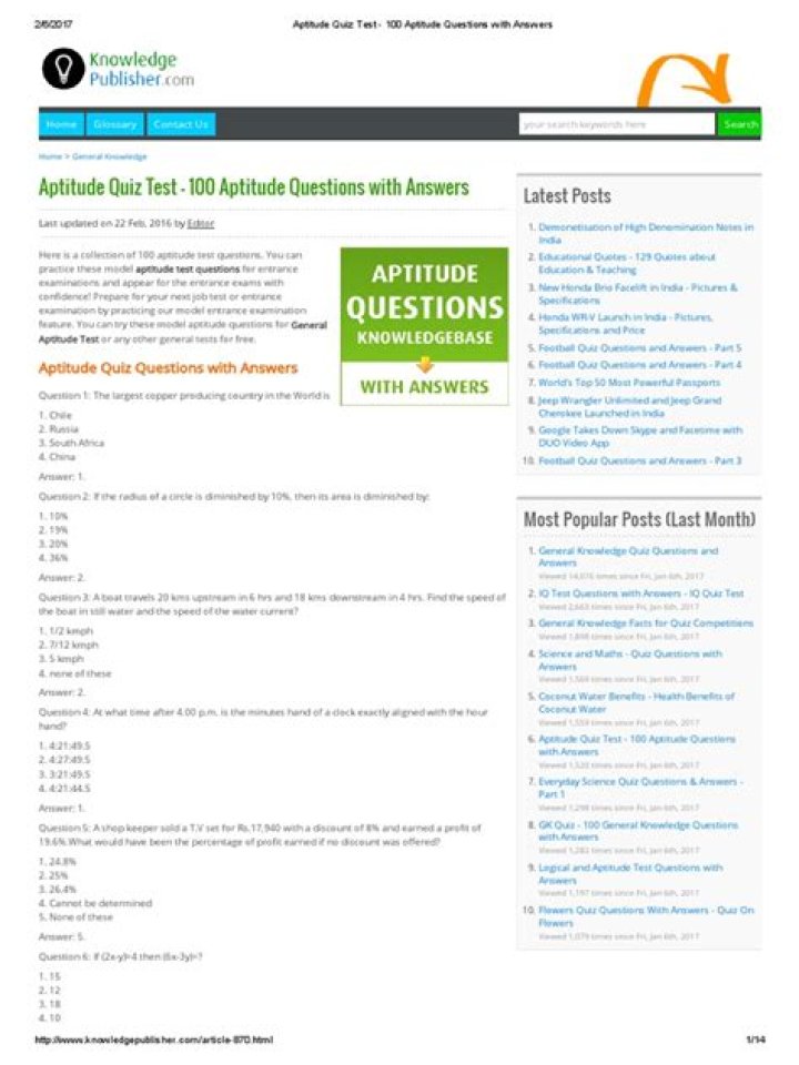 Aptitude Questions with Answers PDF: Master Hiring Assessments
