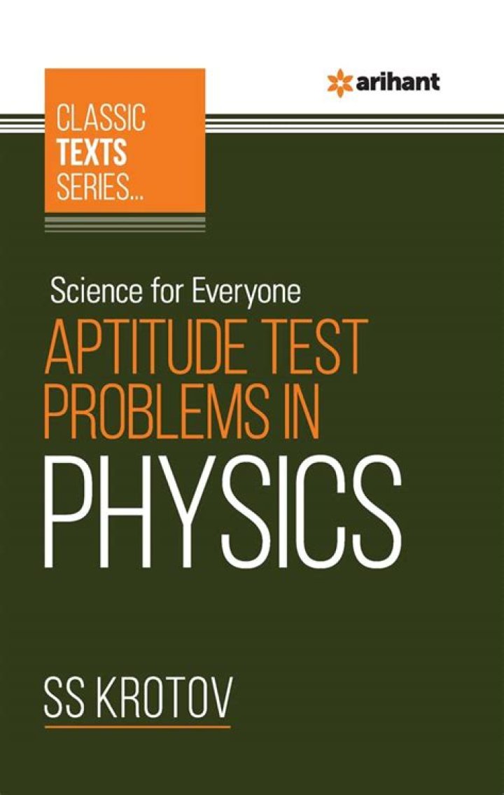 Aptitude Test Problems in Physics PDF – Practice & Preparation
