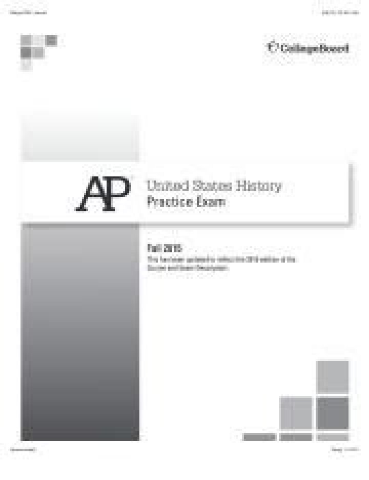 APUSH Practice Test PDF: Free Download for Exam Success