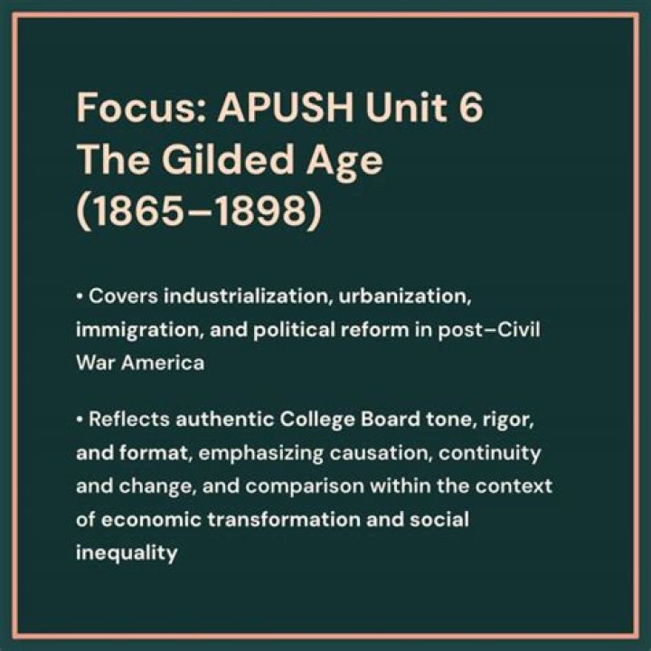 APUSH Unit 6 Test PDF: Practice Exam & Study Guide