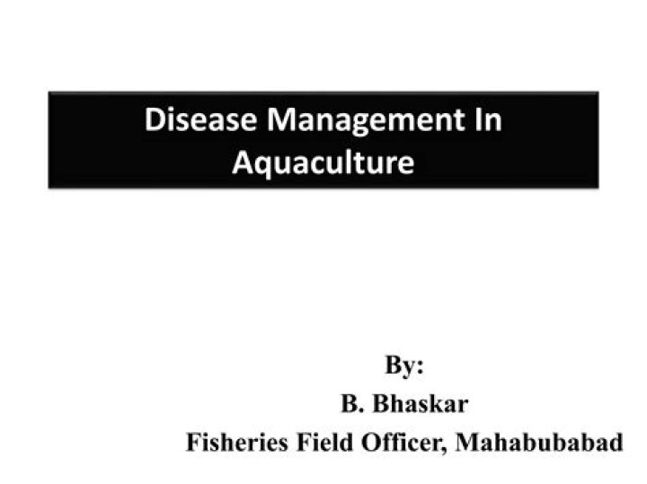 Comprehensive Guide to Aquaculture Disease Prevention and Health Management PDF