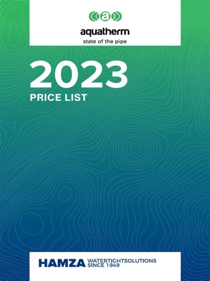 Aquatherm List Price PDF – Get Instant Access to Thermal Solutions