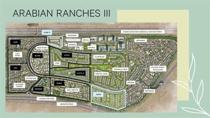 Arabian Ranches 3 Master Plan PDF – Complete Development Blueprint