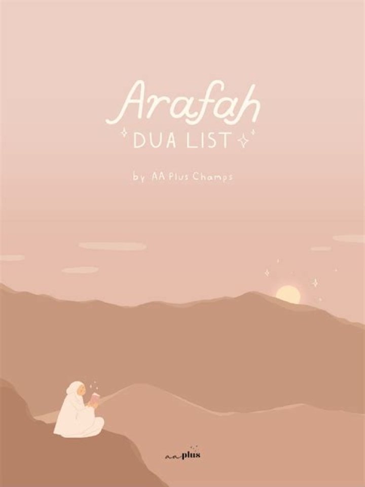 Arafah Dua List PDF – Powerful Supplications for Arafah Day