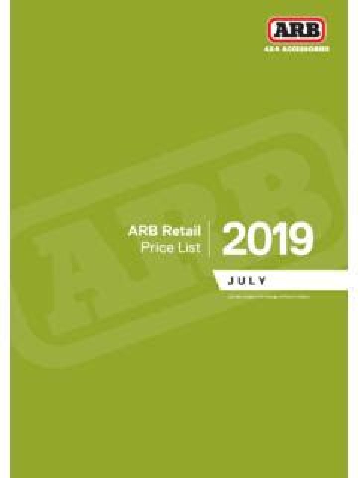 2020 ARB Price List PDF – Complete 2020 Energy Rate Analysis