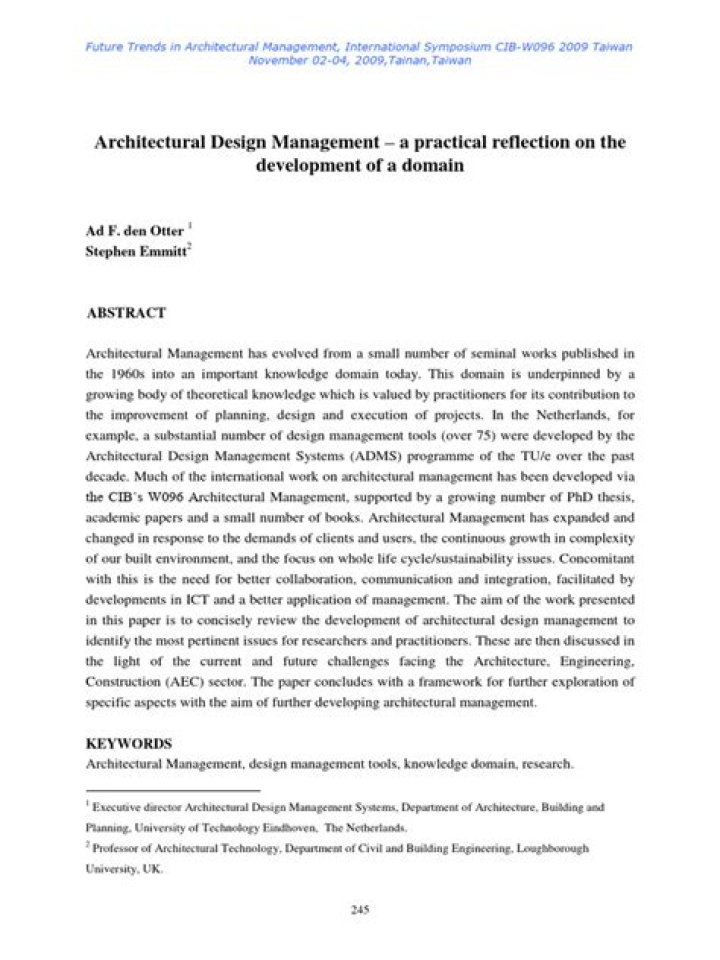 Master Architectural Design Management with Expert PDF Guides
