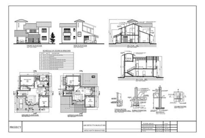 Download High-Quality Architecture House Plan Drawing PDFs