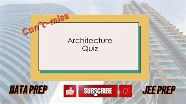 Top Architecture Quiz Questions with Answers PDF Download