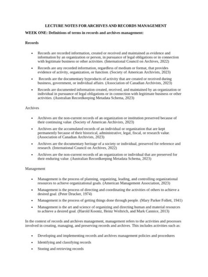 Efficient Archives and Records Management: Mastering PDF Systems